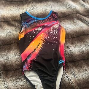 GK Multicolor Gymnastics Leotard Cirque de Soleil edition size child large